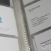 folder of business cards